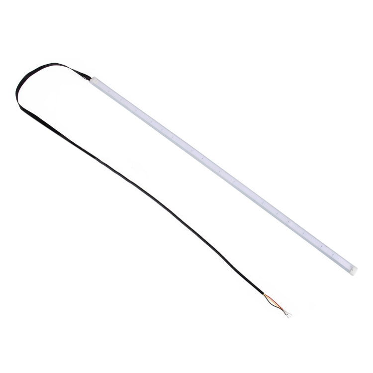 2 PCS 45cm DC12V 5W Ultra-thin Waterproof Car Auto Double Colors Turn Lights / Running Lights SMD-2835 LED Bulbs