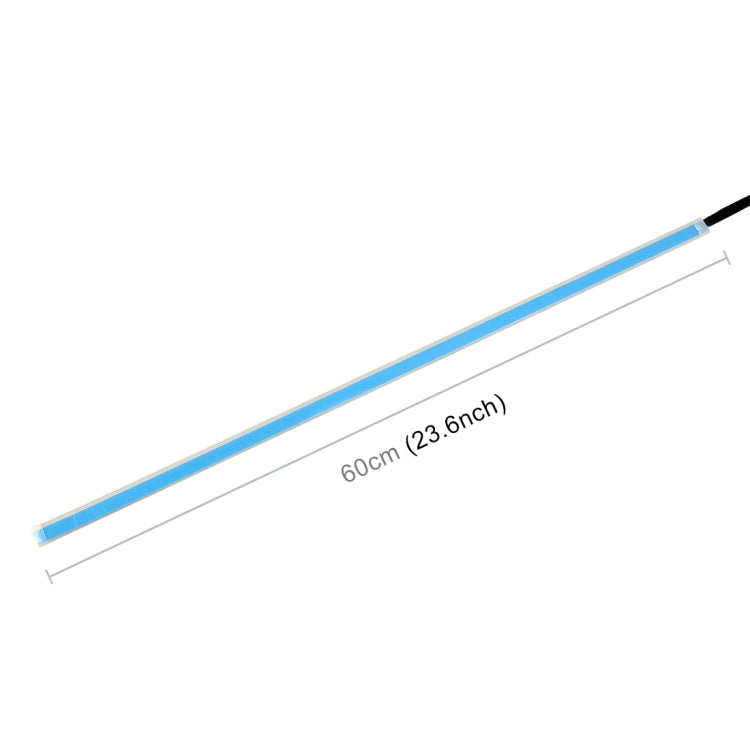 2 PCS 45cm DC12V 5W Ultra-thin Waterproof Car Auto Double Colors Turn Lights / Running Lights SMD-2835 LED Bulbs