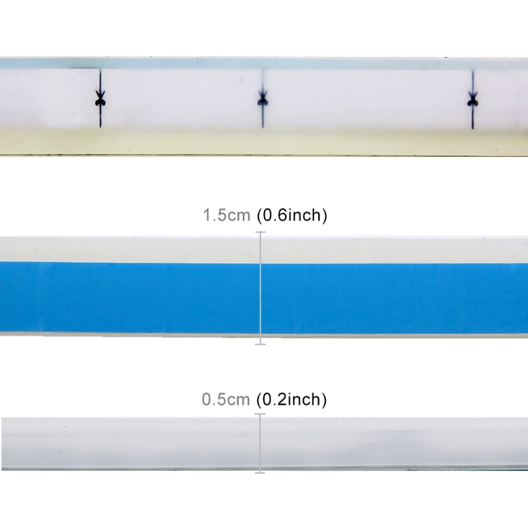 2 PCS 45cm DC12V 5W Ultra-thin Waterproof Car Auto Double Colors Turn Lights / Running Lights SMD-2835 LED Bulbs