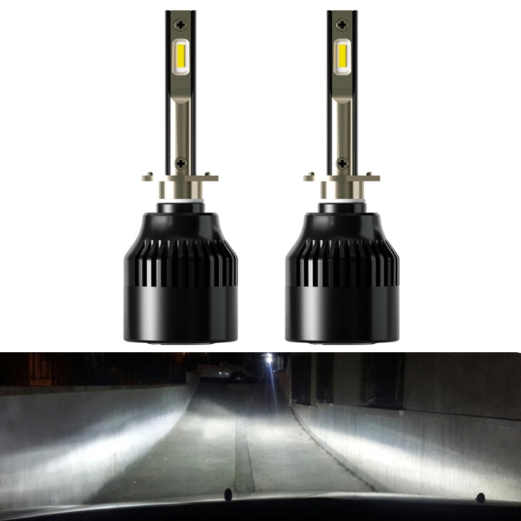 2 PCS 1905 H1 DC9-36V / 23W / 6000K / 3000LM IP68 Car LED Headlight Lamps