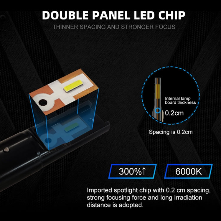 2 PCS 1905 H1 DC9-36V / 23W / 6000K / 3000LM IP68 Car LED Headlight Lamps