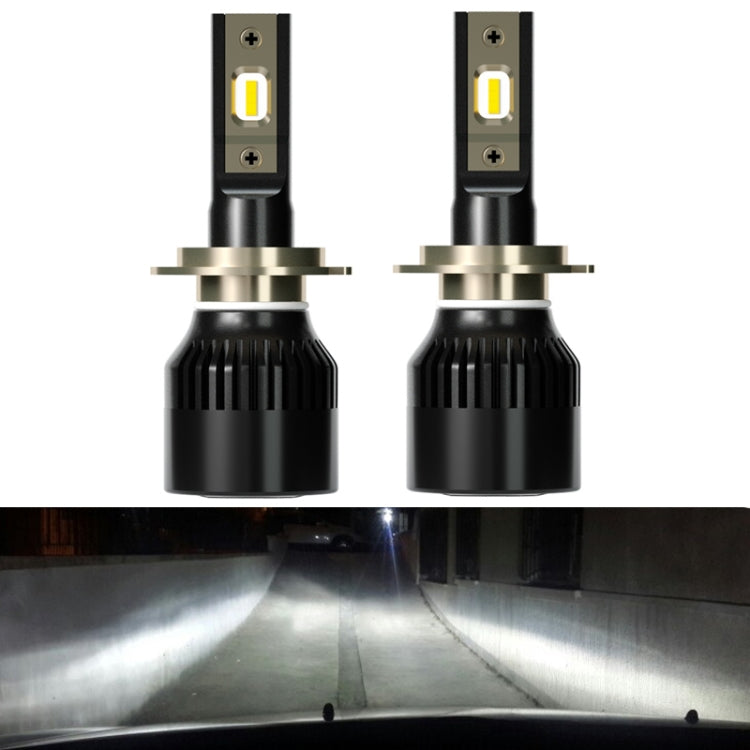 2 PCS 1905 H7 DC9-36V / 23W / 6000K / 3000LM IP68 Car LED Headlight Lamps