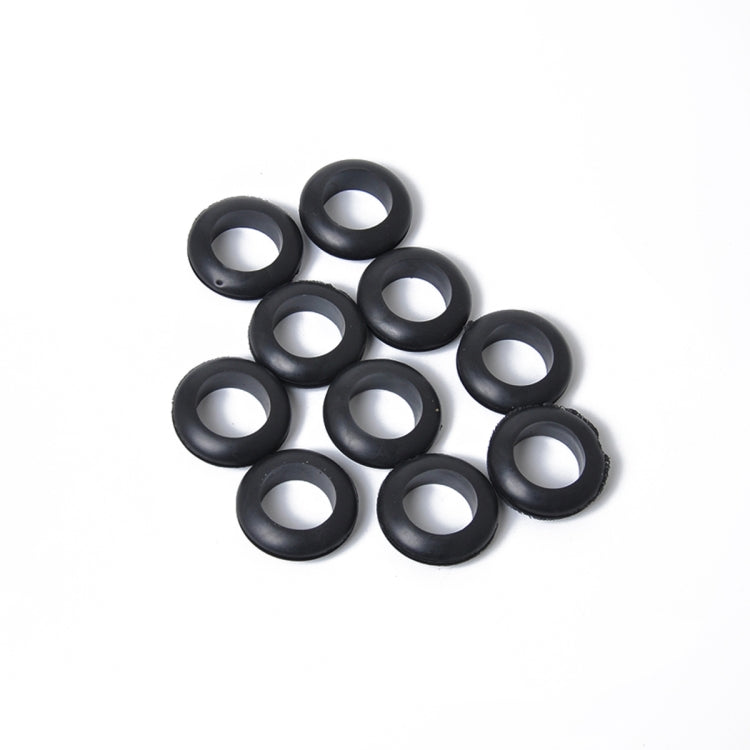56 PCS 6 Sizes PVC Cable Protective Ring Grommet Gasket