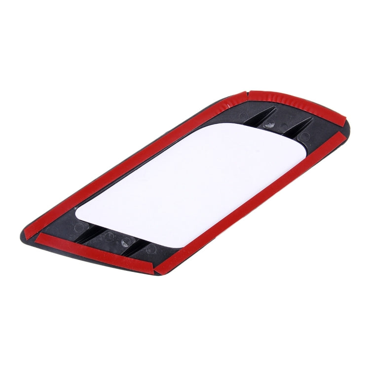 2 PCS Euro Style Plastic Decorative Air Flow Intake Turbo Bonnet Hood Side Vent Grille Cover With Self-adhesive Sticker