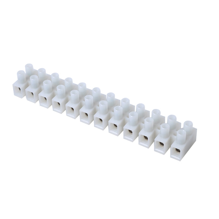 5 PCS 2 Rows 12P Wire Connector Screw Terminal Barrier Block 300V 20A with Screwdriver