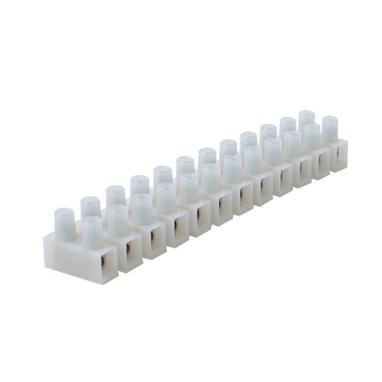 5 PCS 2 Rows 12P Wire Connector Screw Terminal Barrier Block 300V 20A with Screwdriver