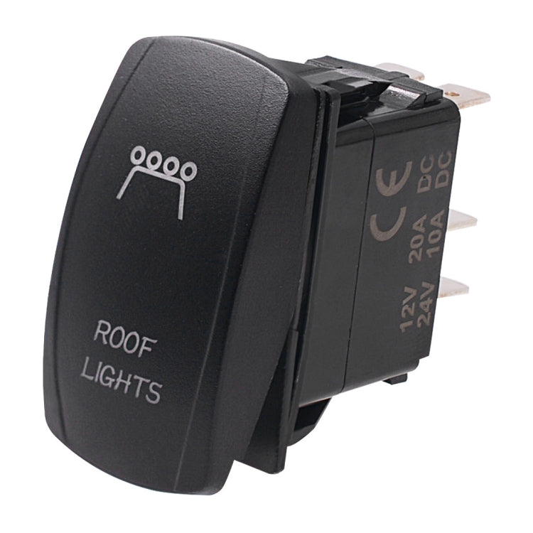 5Pin Universal Waterproof IP66 DC12V-24V Roof Light Power Switch for Car RV Marine Boat