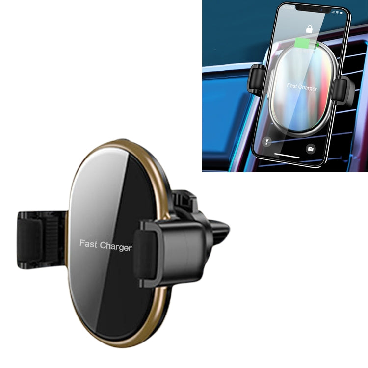 CW7 10W Max Output Roller Memory Car Mount Clip Holder Wireless Charger