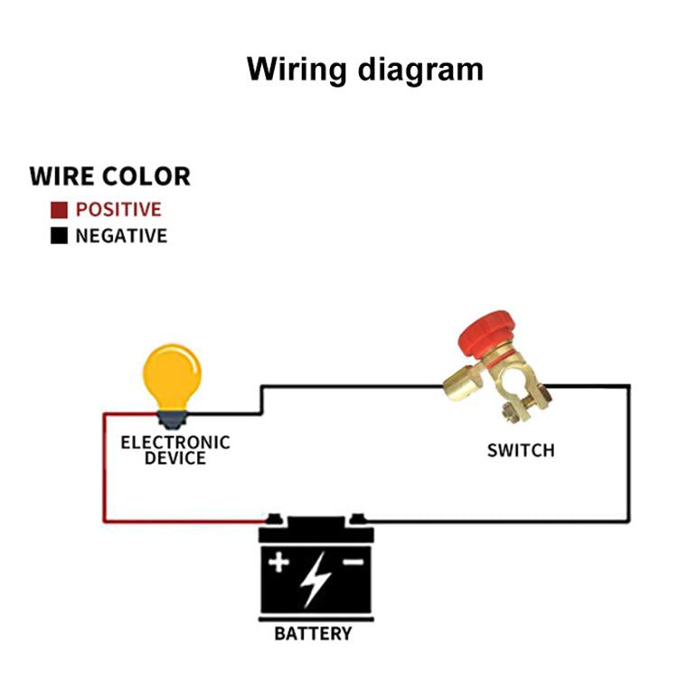 Car Battery Selector Isolator Disconnect Rotary Switch Cut