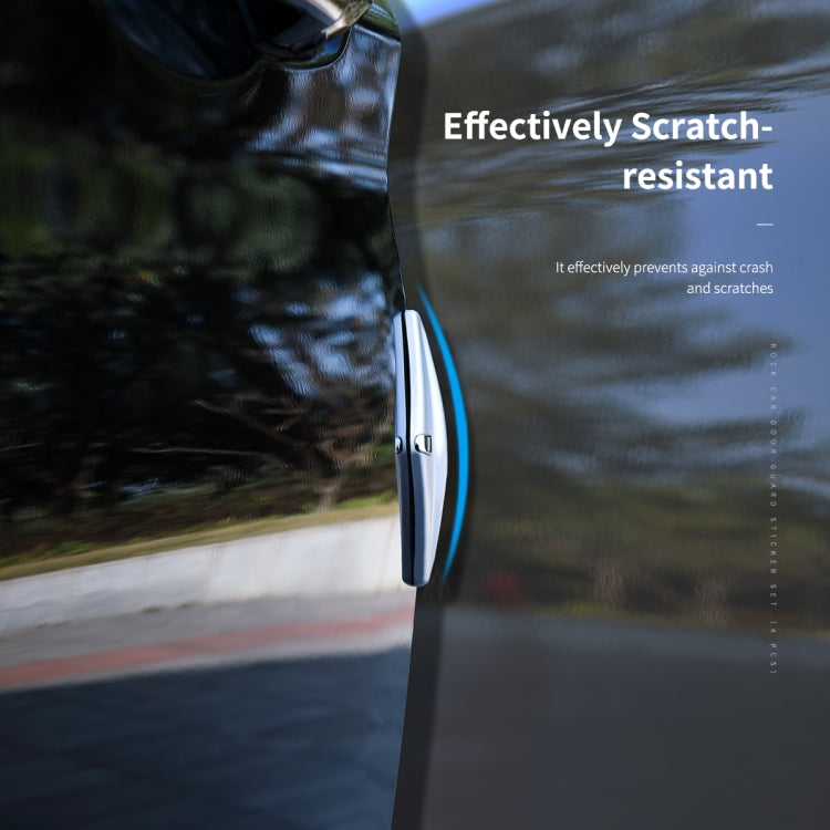 ROCK RPH0929 4 PCS PVC Car Door Guard Anti-collision Sticker Set