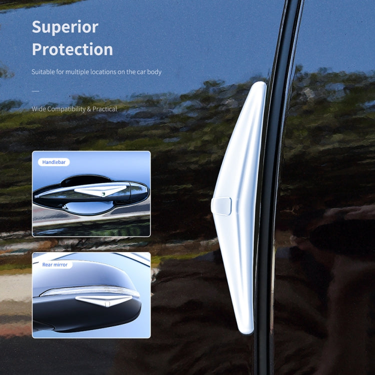 ROCK RPH0929 4 PCS PVC Car Door Guard Anti-collision Sticker Set