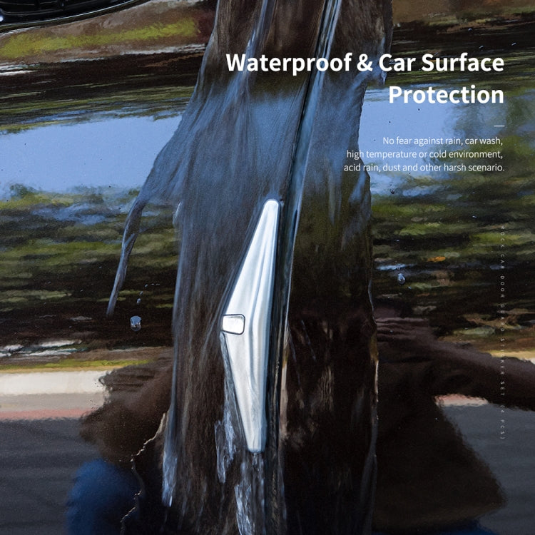 ROCK RPH0929 4 PCS PVC Car Door Guard Anti-collision Sticker Set