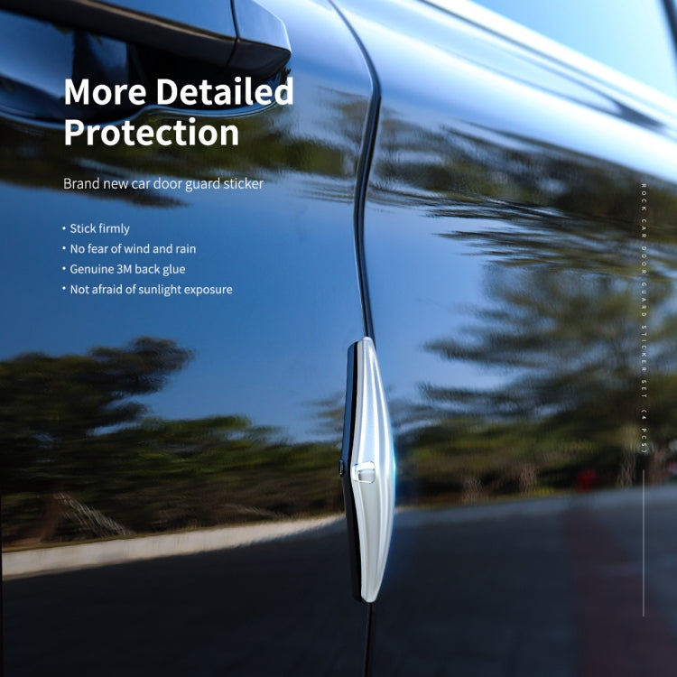 ROCK RPH0929 4 PCS PVC Car Door Guard Anti-collision Sticker Set