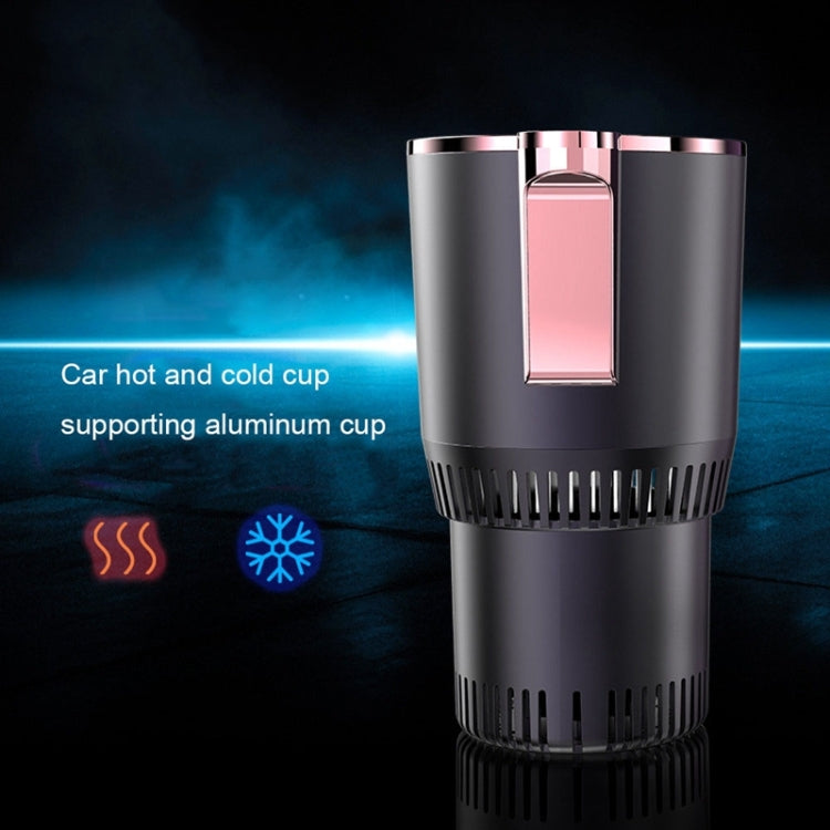 Portable 2 in 1 Smart Dual-purpose Heating Cooling Cup Holder for Car and Home