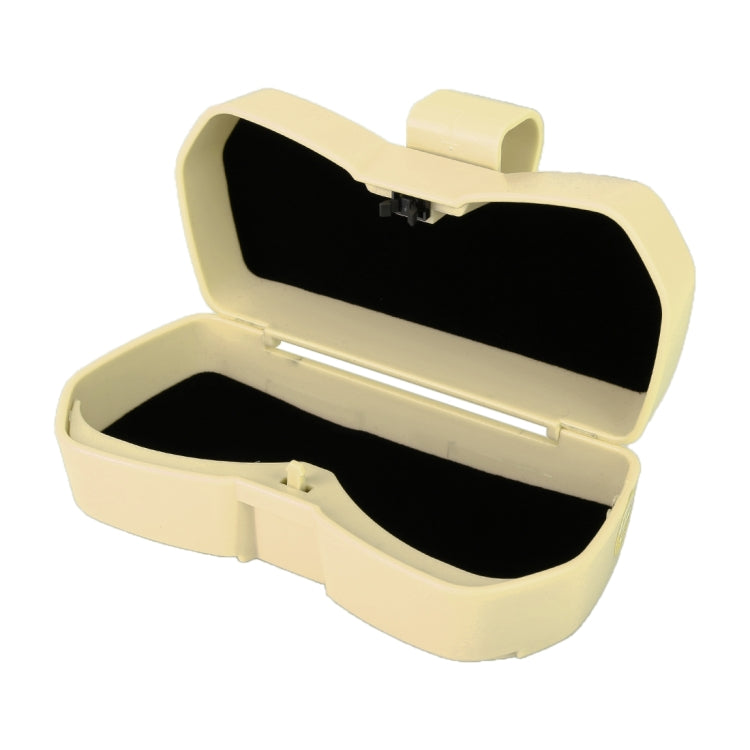Car Multi-functional Glasses Case Sunglasses Storage Holder with Card Slot, Diamond Style