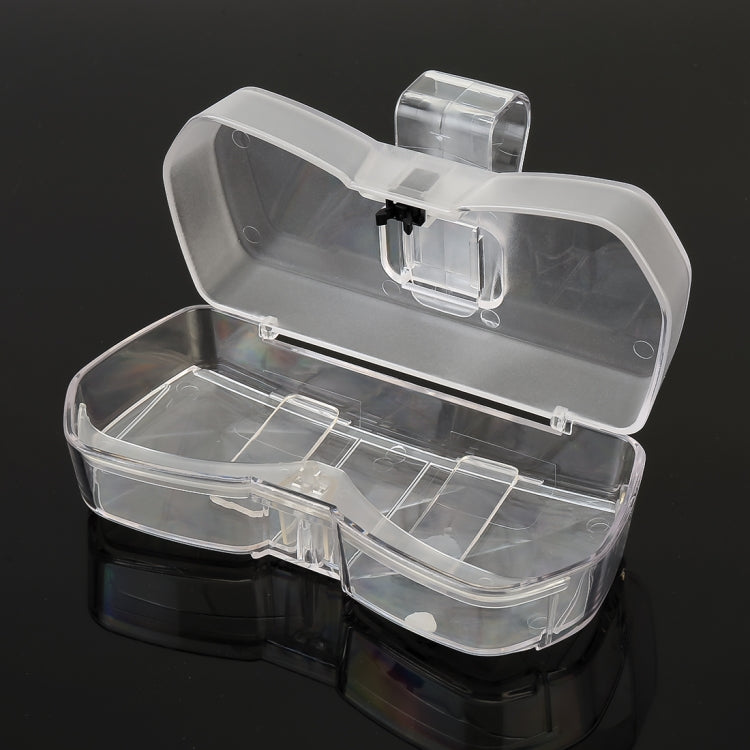 Car Multi-functional Glasses Case Sunglasses Storage Holder with Card Slot, Diamond Style