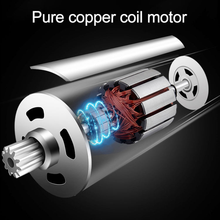 RUNDONG AUTO ACCESSORIES 12V Portable Car Electric Tire Pump Air Pump Tire Inflator with Toolbox, Digital Display Version