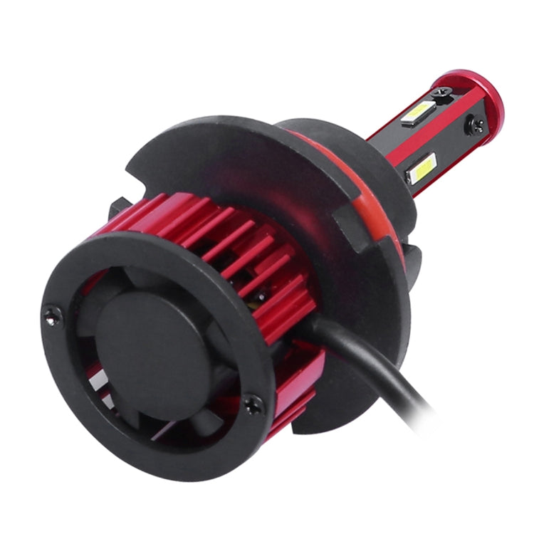 2 PCS T10 9007 DC9-36V / 28W / 6500K / 2400LM IP67 Car LED Headlight Lamps (White Light)