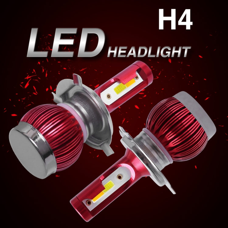 2 PCS H4 DC9-36V / 36W / 6000K(High Beam)