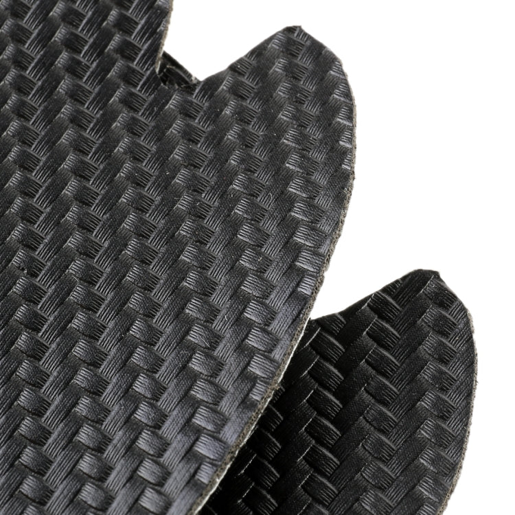 4 PCS Car-Styling Leather Carbon Fiber Texture Door Outer Handle Scratches Resistant Sticker