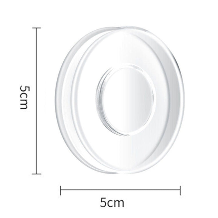 Circle Shape Multi-function Portable Strong Adsorption Nano Traceless Sticker Cable Clamp Storage Hook Mobile Phone Holder Bracket