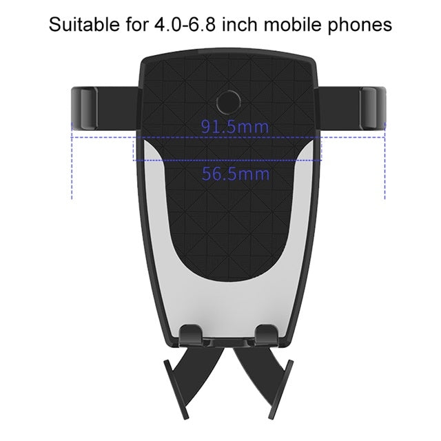 Car Air Outlet Mobile Phone Automatic Lock Holder Bracket