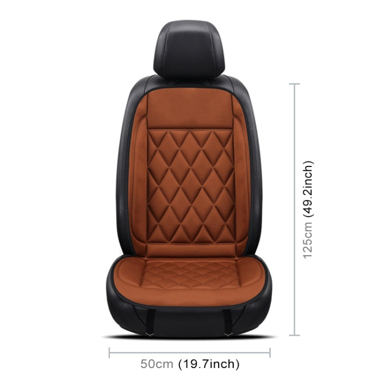 Car 12V Seat Heater Cushion Warmer Cover Winter Heated Warm, Single Seat