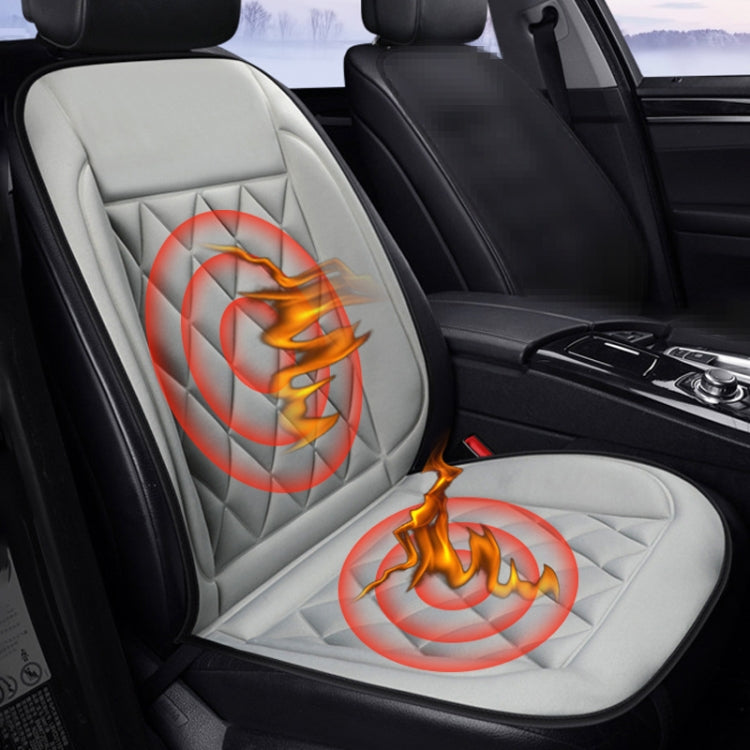 Car 24V Seat Heater Cushion Warmer Cover Winter Heated Warm, Single Seat