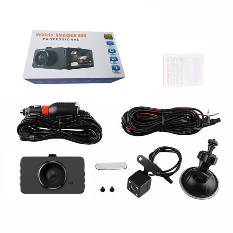 SE018 3 inch 170 Degrees Wide Angle Full HD 1080P Video Car DVR, Support TF Card / Loop Recording / G-sensor