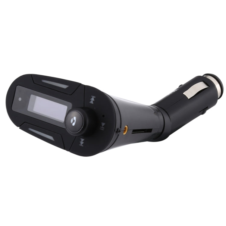 Wireless Bluetooth Car MP3 Player FM Transmitter with Remote Control & LCD Display, Support USB and SD Card & Audio Cable