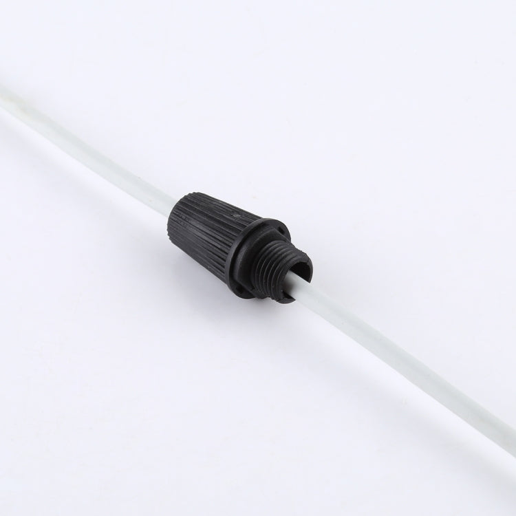 10 PCS Lamps Lighting Accessories 007 Lock Line Buckle Pendant Lamp Buckle / Plastic Buckle / Line Buckle (Black)