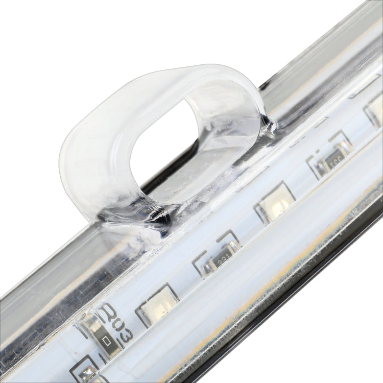 12V Car License Plate Plastic Bracket Frame Holder Stand Mount with Light(Red Light)