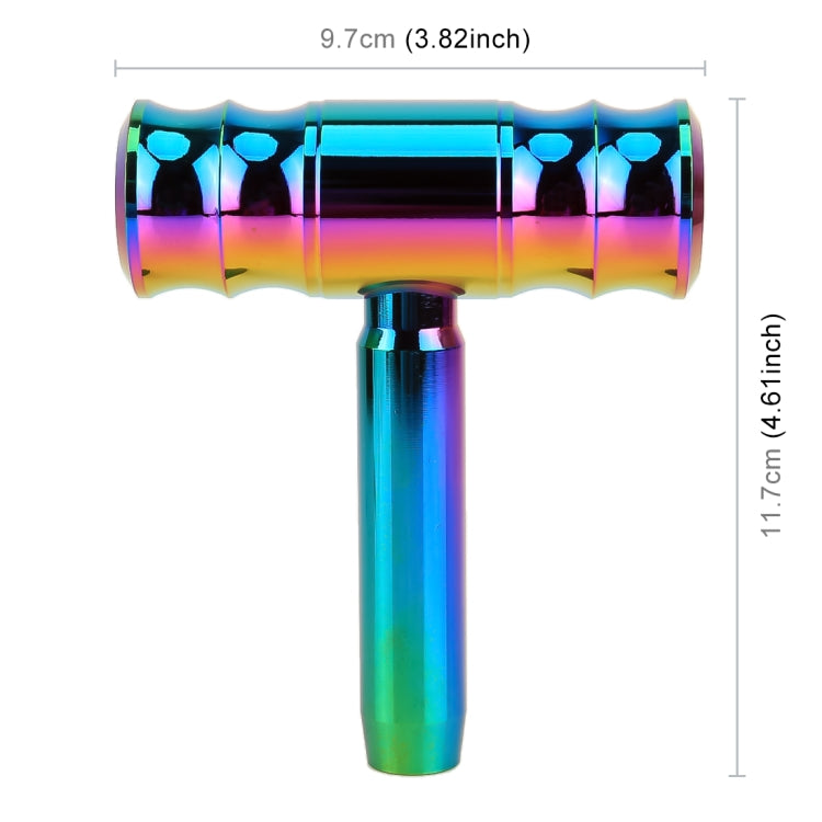 Universal Car Colorful T-shaped Gear Head Gear Shift Knob