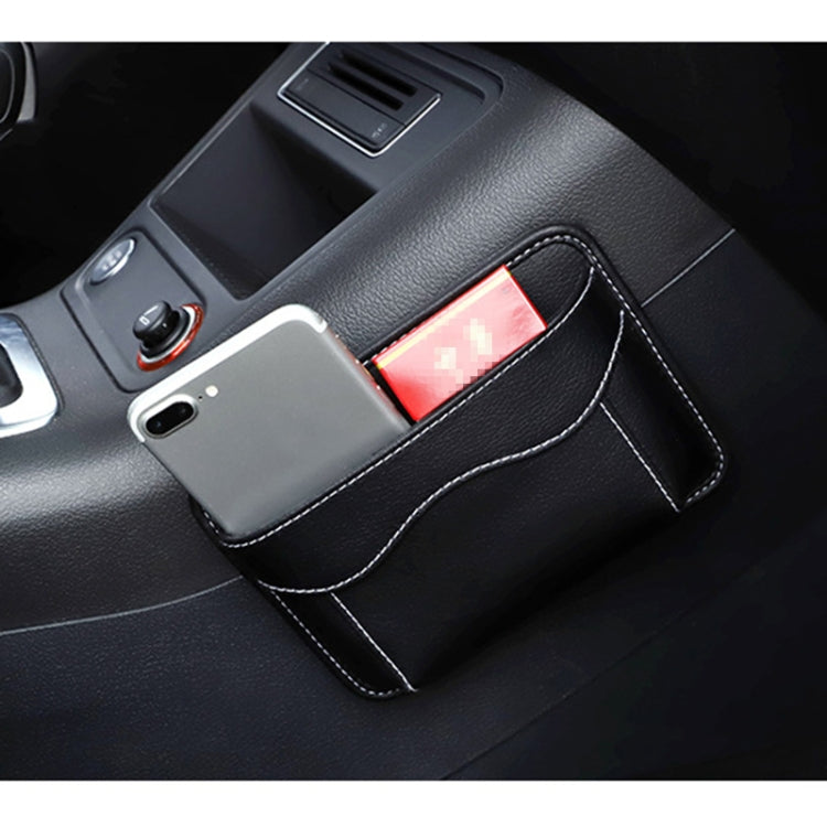 Paste Car Storage Bag Car Seat Quilting Storage Bag Instrument Panel Hanging Bag