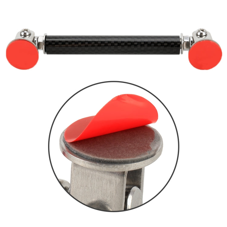 2 PCS Car Modification Adhesive Surrounded Rod Lever Front and Rear Bars Fixed Front Lip Back Shovel, Length: 7.5cm