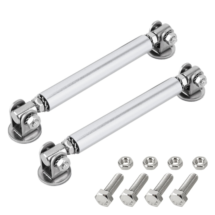 2 PCS Car Modification Adhesive Surrounded Rod Lever Front and Rear Bars Fixed Front Lip Back Shovel, Length: 7.5cm