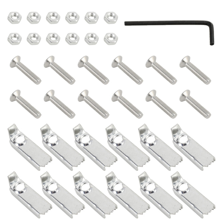 3 in 1 Small Luminous Non-Slip Automatic Gear Car Pedals Foot Brake Pad Cover Set