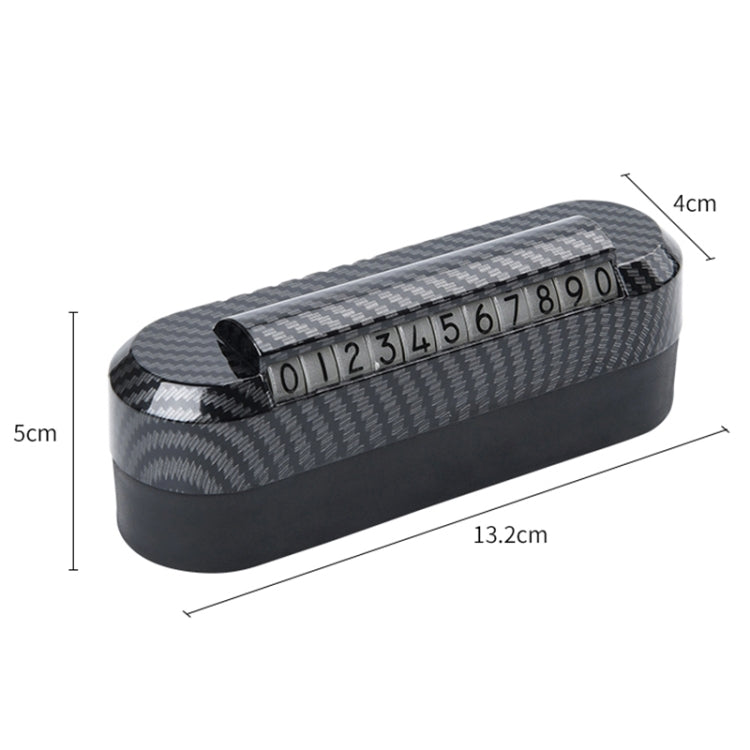 Creative Temporary Parking Card Car Sticker with Aromatherapy