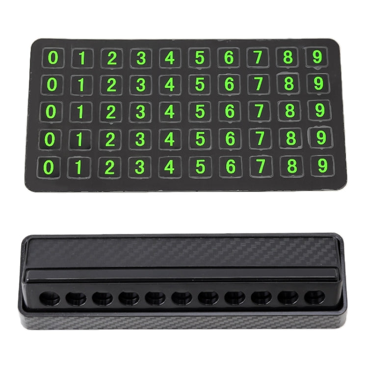 3R-2143 Creative Temporary Parking Card Car Sticker