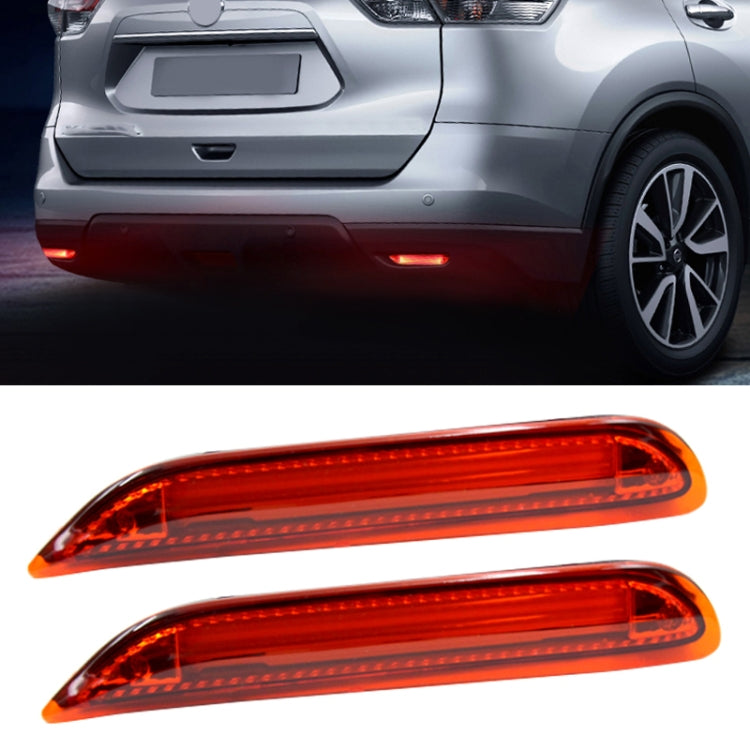 2 PCS 398D 2.7W / 12V Car Rear Bumper Light Brake Light for Nissan / Infiniti