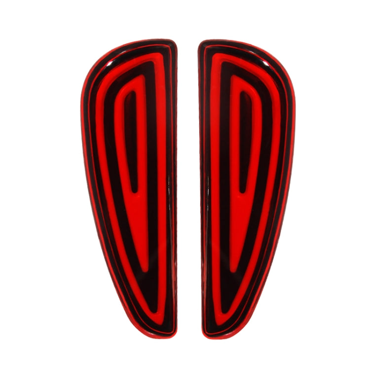 2 PCS 3016 2-4W / 12V Car Rear Bumper Light Brake Light for Geely Boldo X70