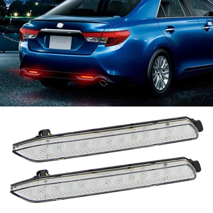 2 PCS 371C 1-2W / 12V Car Rear Bumper Light Brake Light for Toyota Verso