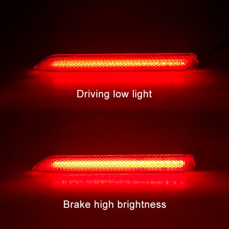 2 PCS 371C 1-2W / 12V Car Rear Bumper Light Brake Light for Toyota Verso