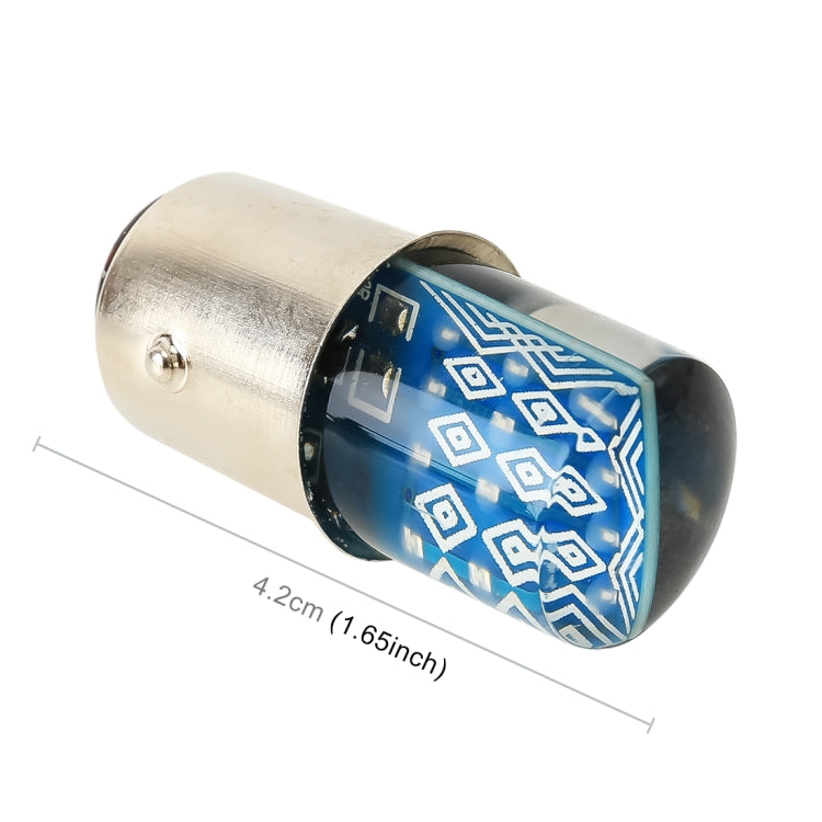 2 PCS 1157 / BAY15D DC12V / 1.2W Car Auto Brake Lights Constantly Bright + Strobe COB Lamps