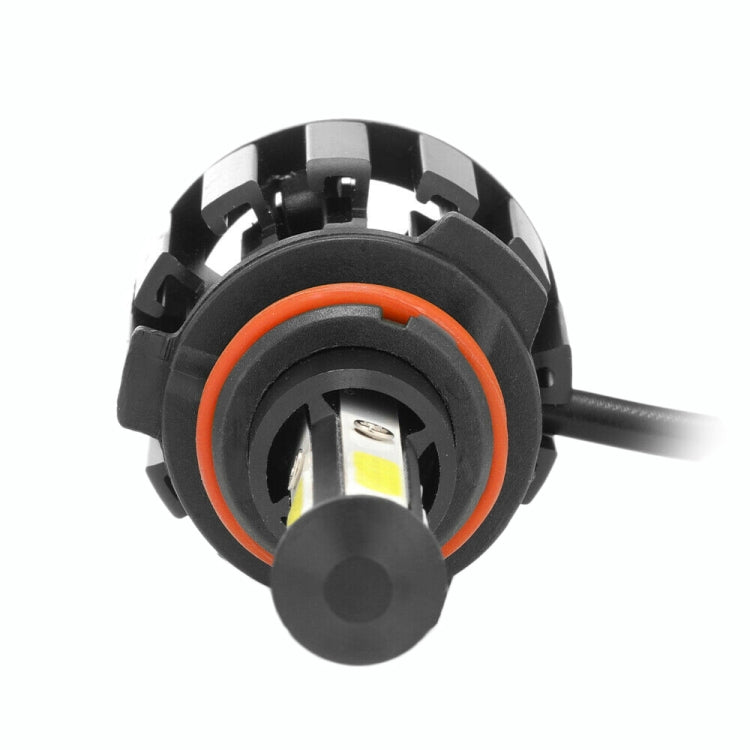 F8 9005 2 PCS 22W 3000LM 6000K Four Side DOB LED Headlight Fog Light Bulbs High Beam Conversion Kit DC 9-32V