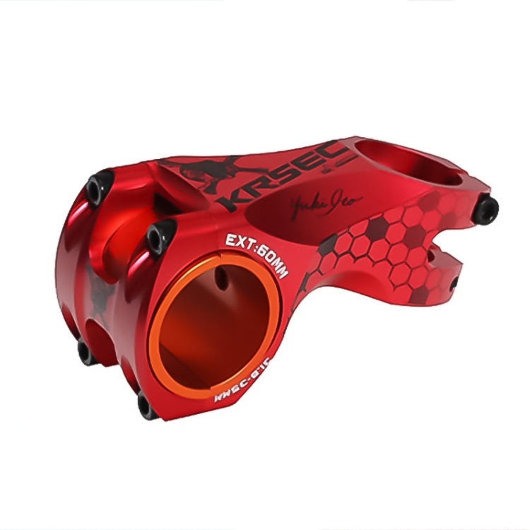 TOSEEK Skull Pattern Road Mountain Bike Ultra-light Handlebar Stem Riser Faucet, Size: -17 Degree, 60mm
