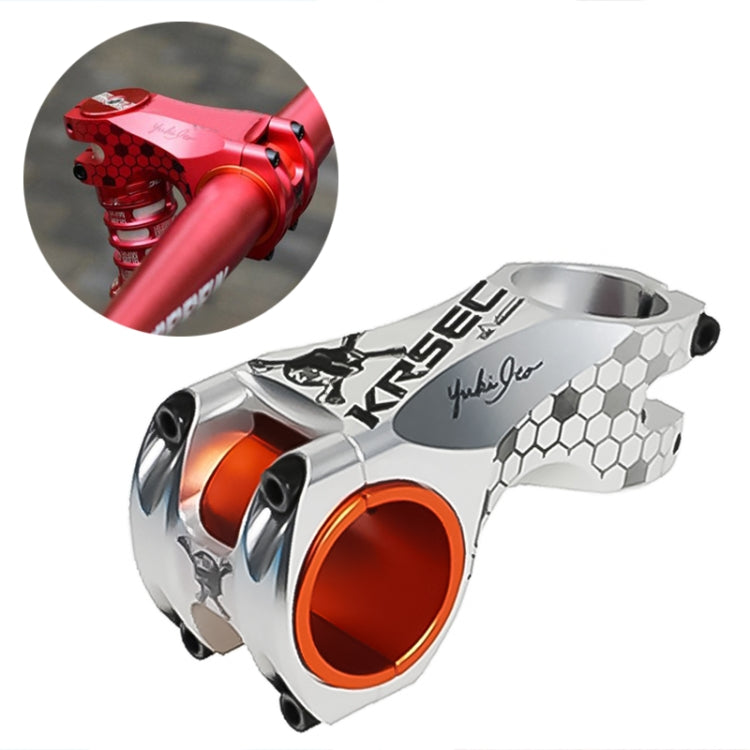 TOSEEK Skull Pattern Road Mountain Bike Ultra-light Handlebar Stem Riser Faucet, Size: -17 Degree, 60mm