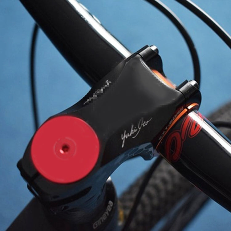 TOSEEK Head Pattern Road Mountain Bike Ultra-light Handlebar Stem Riser Faucet, Size: -17 Degree, 60mm