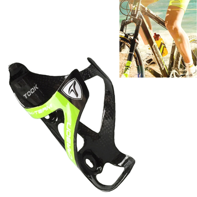 TOSEEK Full Carbon Fiber Road Bicycle Water Bottle Holder