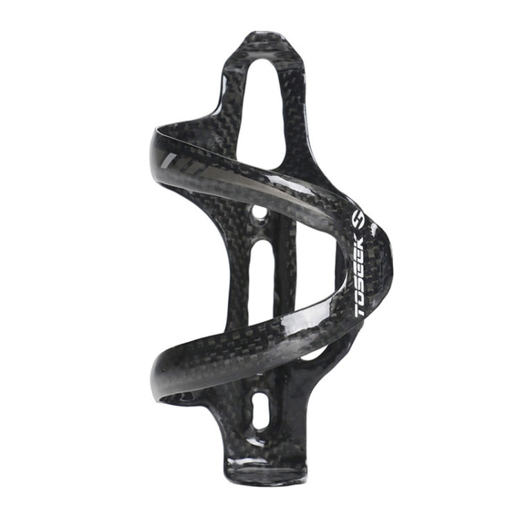 TOSEEK Gloss  Full Carbon Fiber Road Bicycle Water Bottle Holder